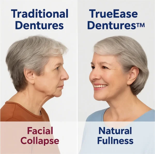 TrueEase™ Custom-Fit Functional Dentures – Full Set