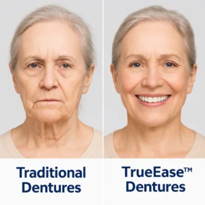 TrueEase™ Custom-Fit Functional Dentures – Full Set