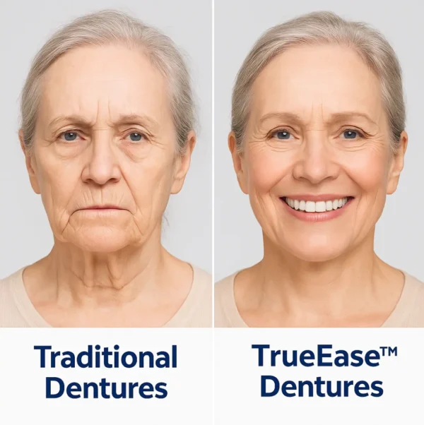 TrueEase™ Custom-Fit Functional Dentures – Full Set