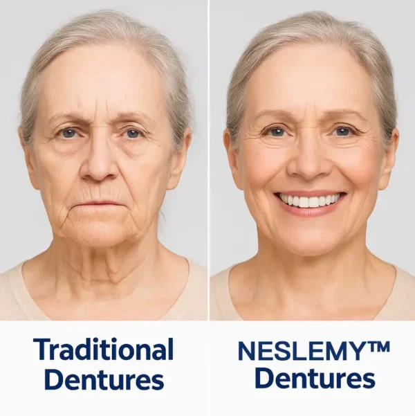 NESLEMY™ Custom-Fit Functional Dentures - Perfectly Fitted in Minutes at Home